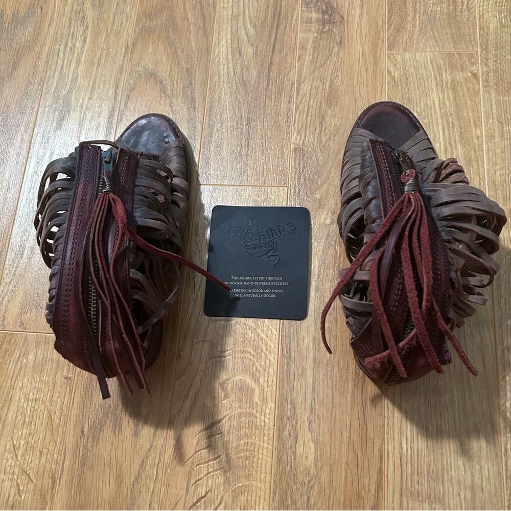 RARE! Freebird by Stephen India gladiator sandals - Picture 6 of 7